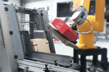 Automatic case magazine loading