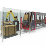 Automatic case blanks magazine loading