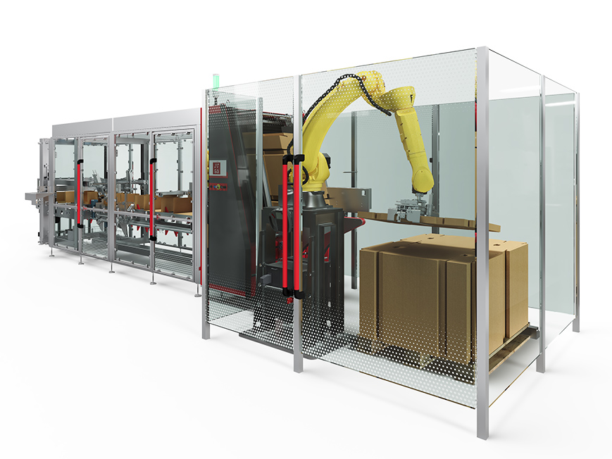 Automatic case blanks magazine loading view1