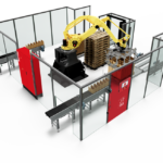 Automatic multi line palletiser