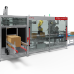 Automatic RSC top load case packer