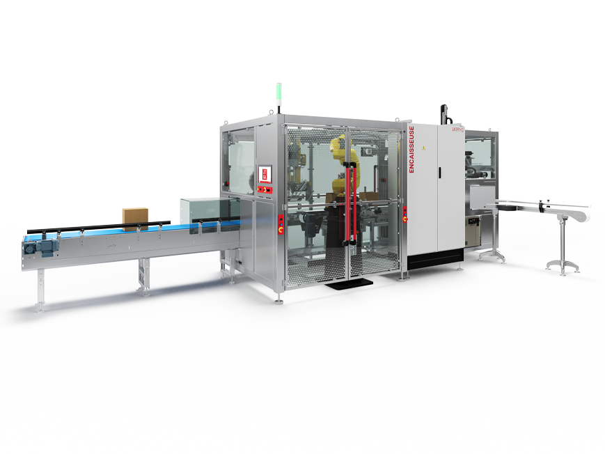 Automatic RSC top load case packer view2