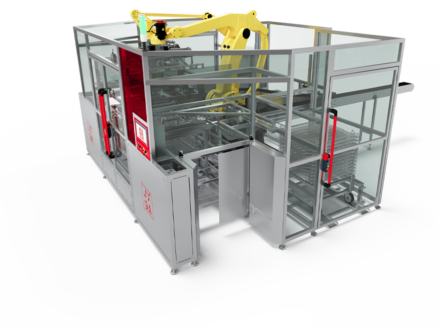 Automatic tray loader unloader