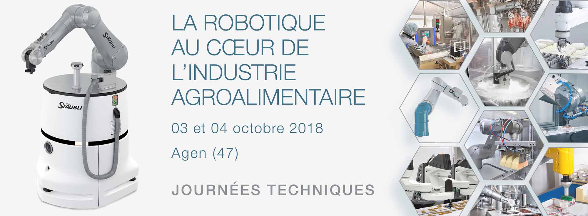 Stäubli Technical Days 2018 banner