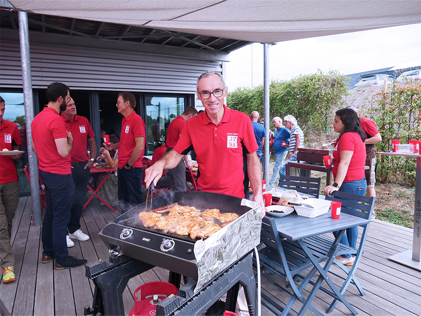 JYGA 2026 Barbecue - on the grill