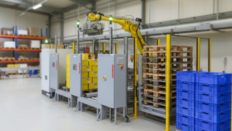 Case Depalletizer and Pallet Destacker