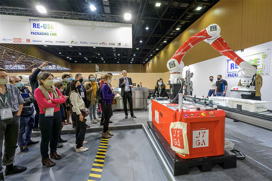 JYGA cobot at Prod&Pack 2021
