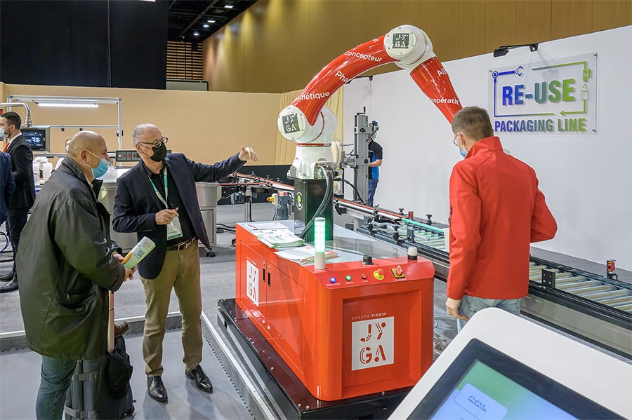 JYGA cobot at Prod&Pack 2021 – 2