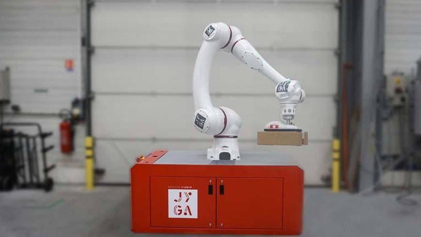 Collaborative palletiser for RSC cases - JYGA