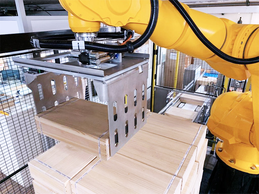 Compact palletiser PAL’IT cases