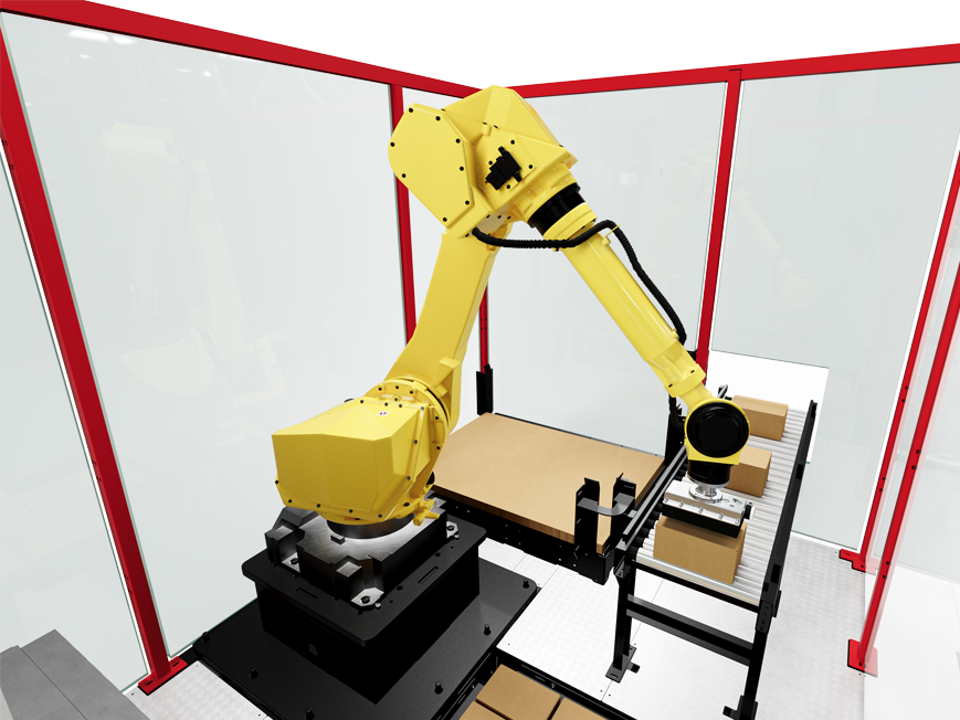 Compact palletiser PAL’IT inside