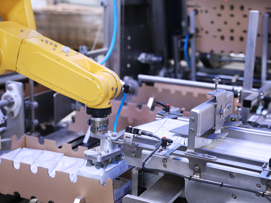 Custom case packer products