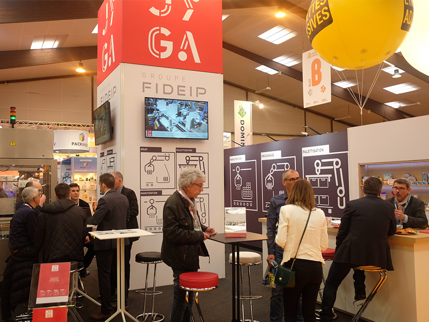 JYGA stand at CFIA 2018