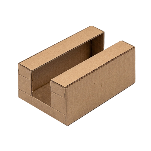 Symmetrical shelf ready tray