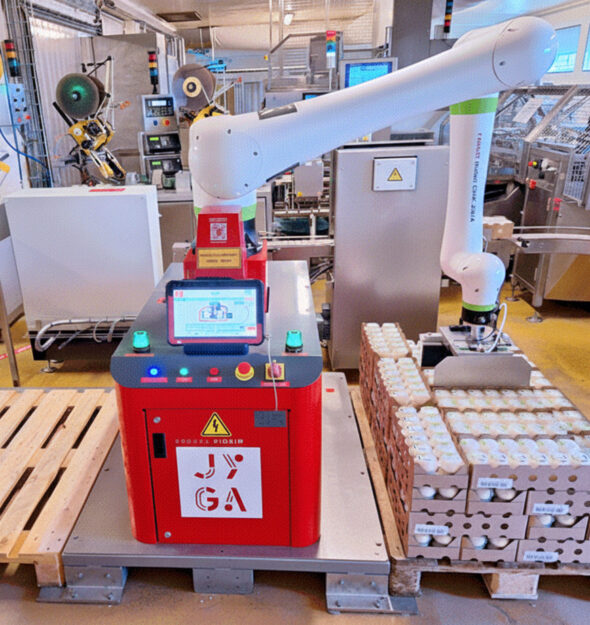 Cobot Palletising of Open Trays thumbnail