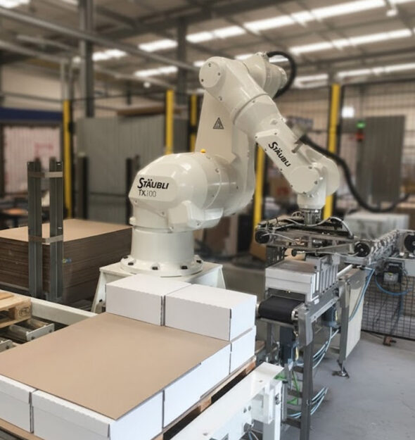 Palletiser for Closed Wrap-Around Cases thumbnail